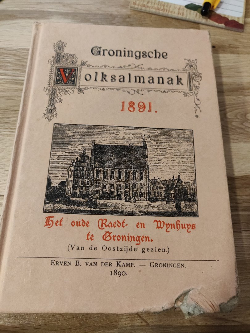  - groningsche volksalmanak 1891