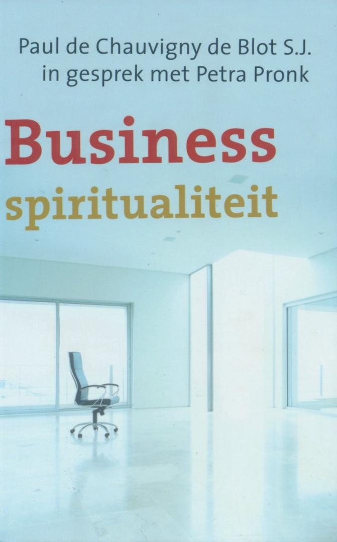 Paul de Chauvigny de Blot - Business spiritualiteit