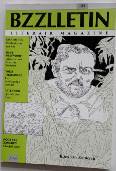 Cartens Daan e.a. - BZZLLETIN nr 185  20e jaargang april 1991 Koos van Zomeren