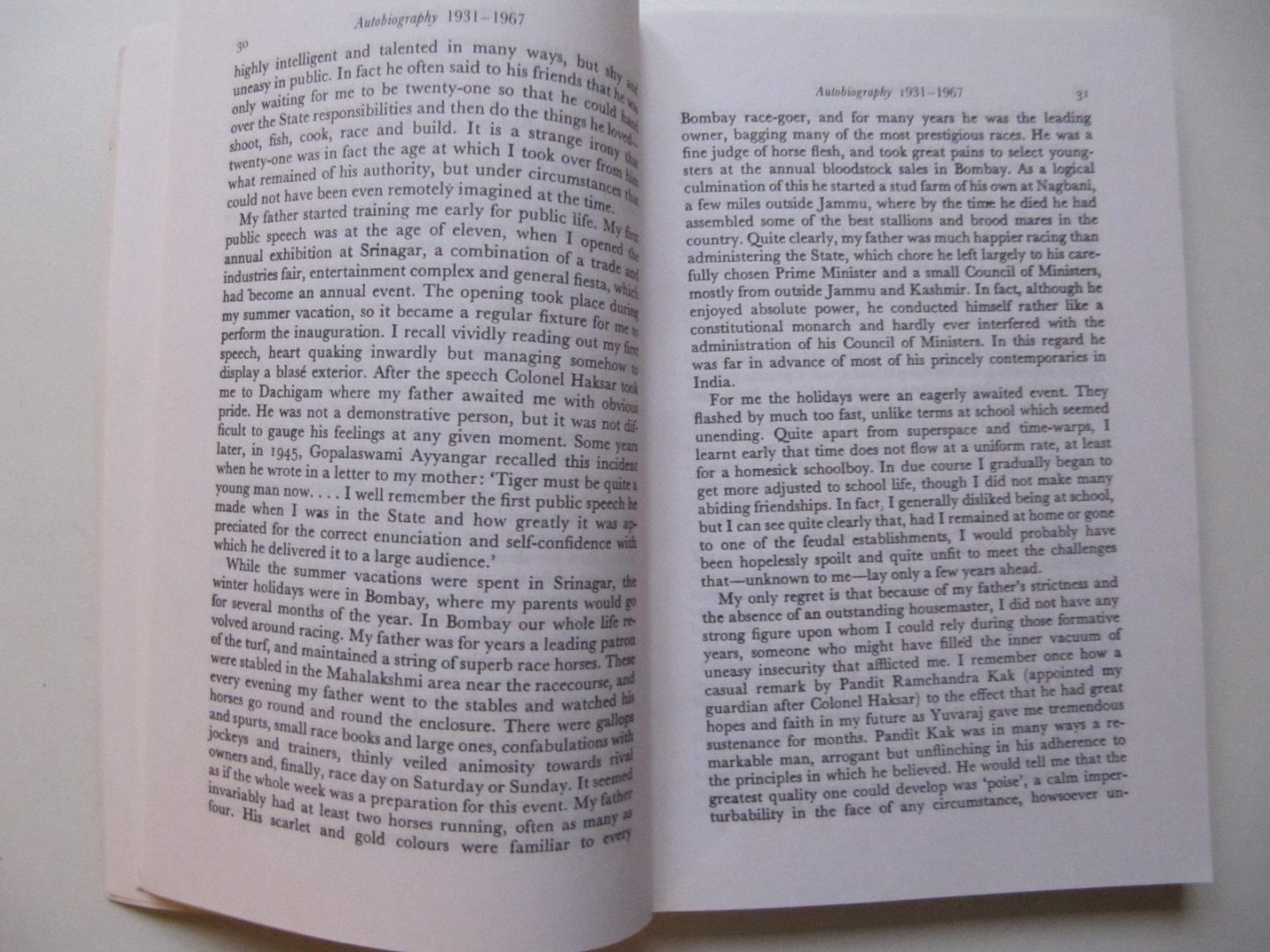 Karan Singh - Karan Singh Autobiography