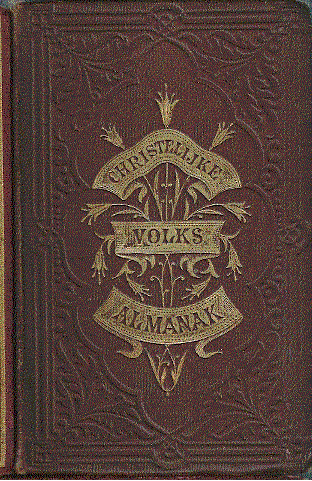 DR. E. LAURILLARD pred. te Amsterdam - Chr. Volksalmanak 1863  Proza en Poëzij