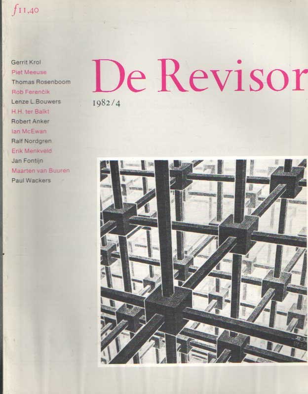 Buuren, Maarten e.a. (red.) - De Revisor. Tweemaandelijks tijdschrift. Negende jaargang, 1982/4