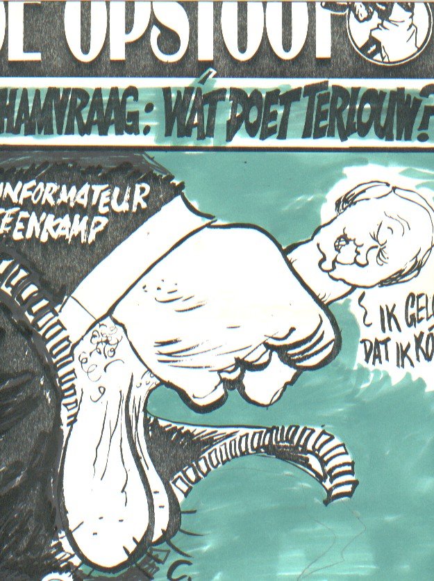 Laarhoven (hoofdred.), Hans van - De opstoot. Een satirisch blad: dat lukt nooit in Nederland!