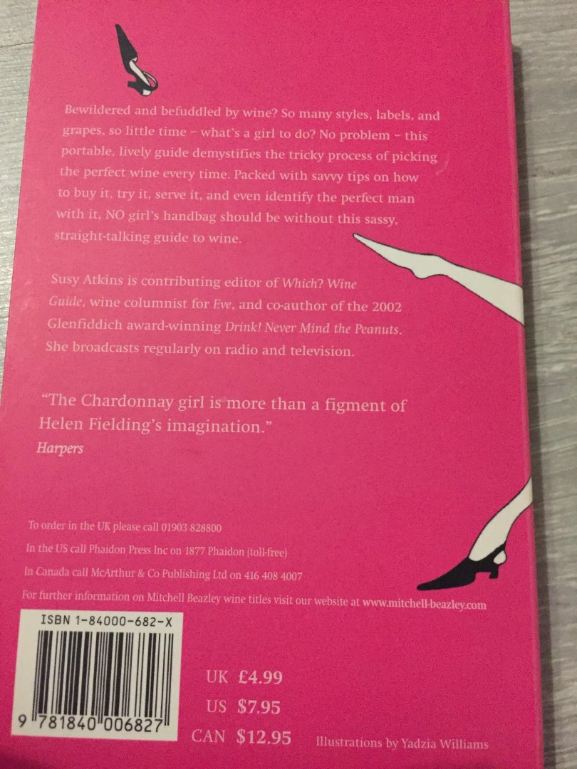 Atkins, Susy - Girls Guide to Wine