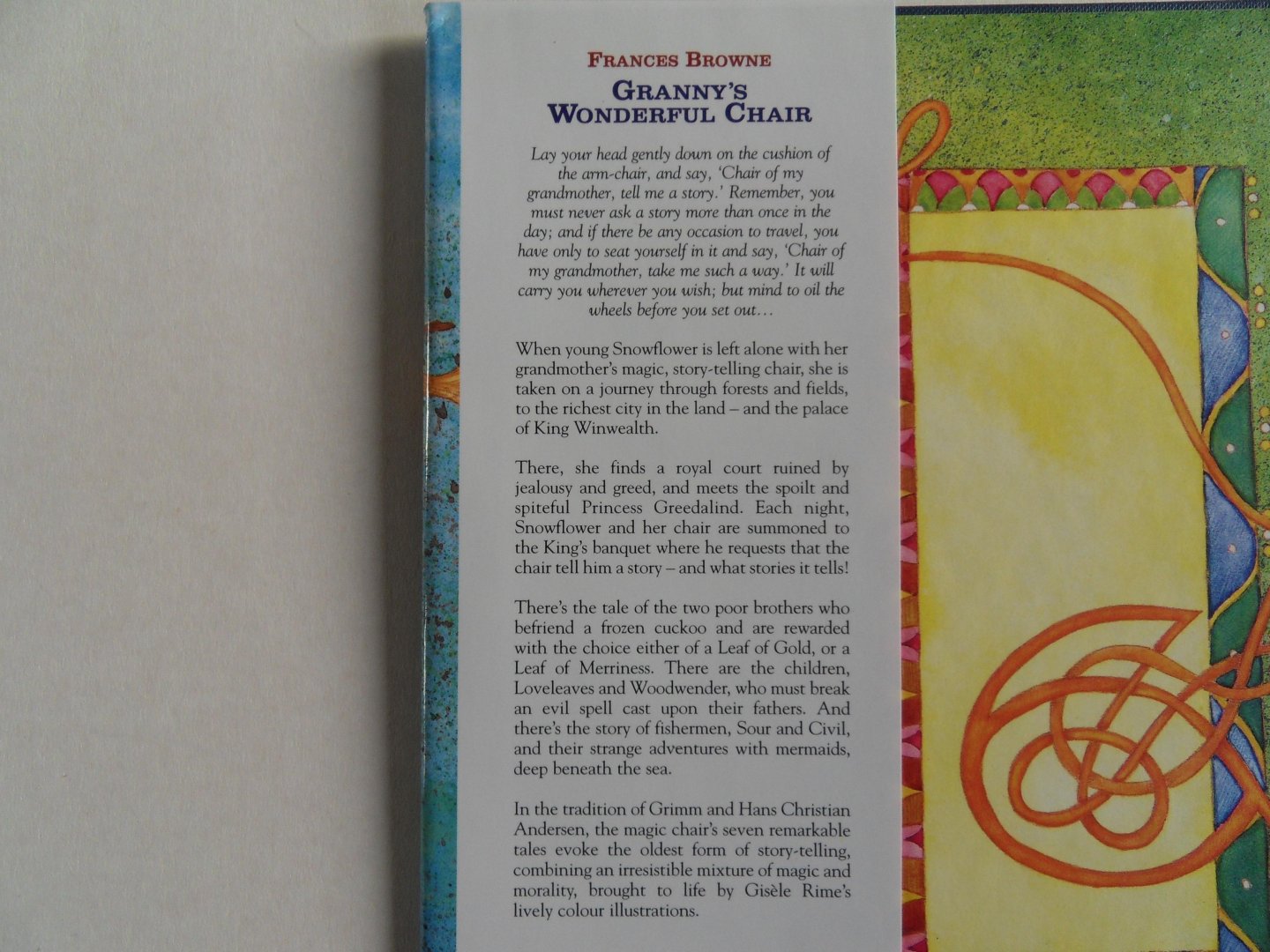 Browne, Frances. [ With a introduction by Frances Hodgson Burnett ]. - Granny's Wonderful Chair. [ Fairy Tales / Sprookjes ]. - illustrated by Gisèle Rime.