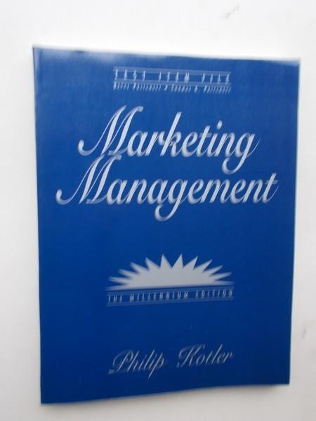 KOTLER, PHILIP, - Marketing Management.