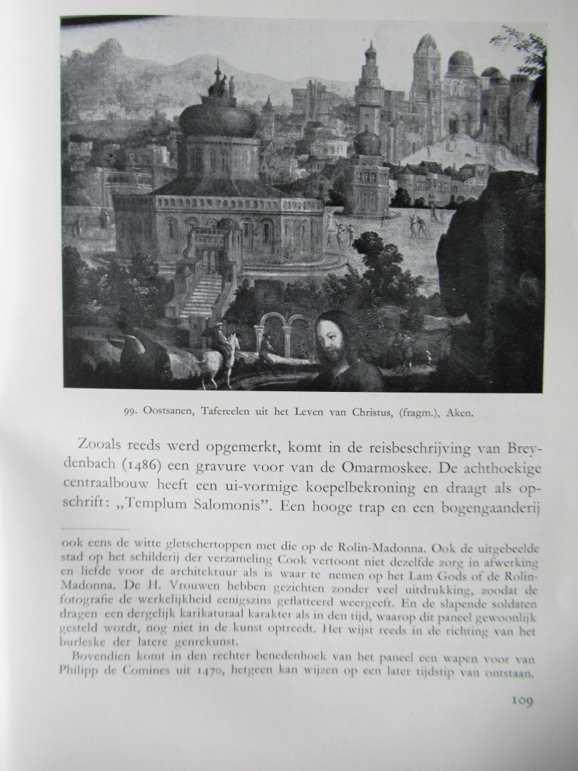 Jong, Jan de Dr. - Architektuur bij de Nederlandsche schilders voor de Hervorming
