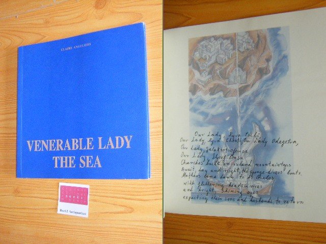 Angelides, Claire - Venerable lady the sea [signed, gesigneerd]