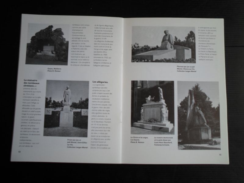 Perot, Jacques - Dialogue de pierres, Les monuments et les morts