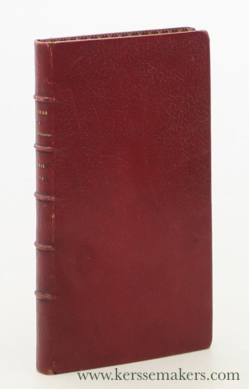 La Rochefoucauld - Réflexions ou Sentences et maximes morales. Texte de 1665 & de 1678 revue par Charles Royer.