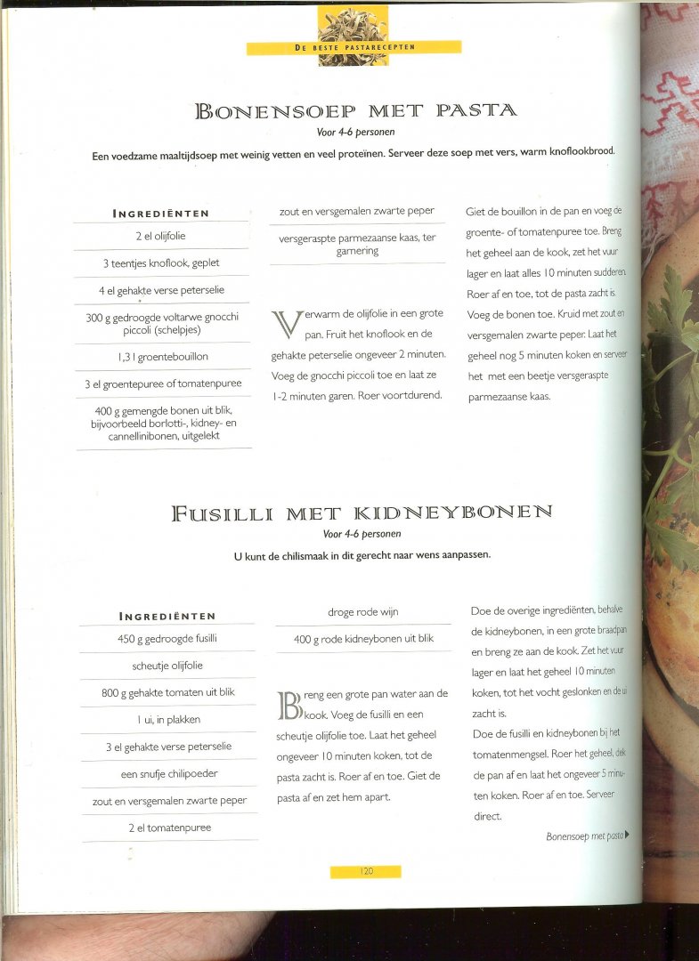 Donovan, Jane. Vertaald van Sabine Humbeeck  ..  Illustrator : Shona Cameron, - De beste Pasta recepten