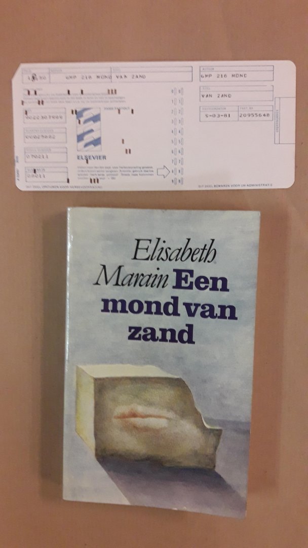 Marain, Elisabeth - Een mond van zand.