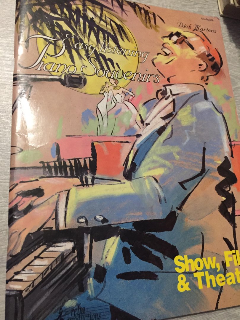 Martens, D. - Easy listening piano souvenirs / druk 1