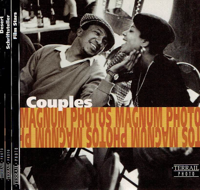 MAGNUM - Photographs of Magnum Photos [4 x] - Desert + Writers [on cover: Schriftsteller] + Couples + Film Stars.