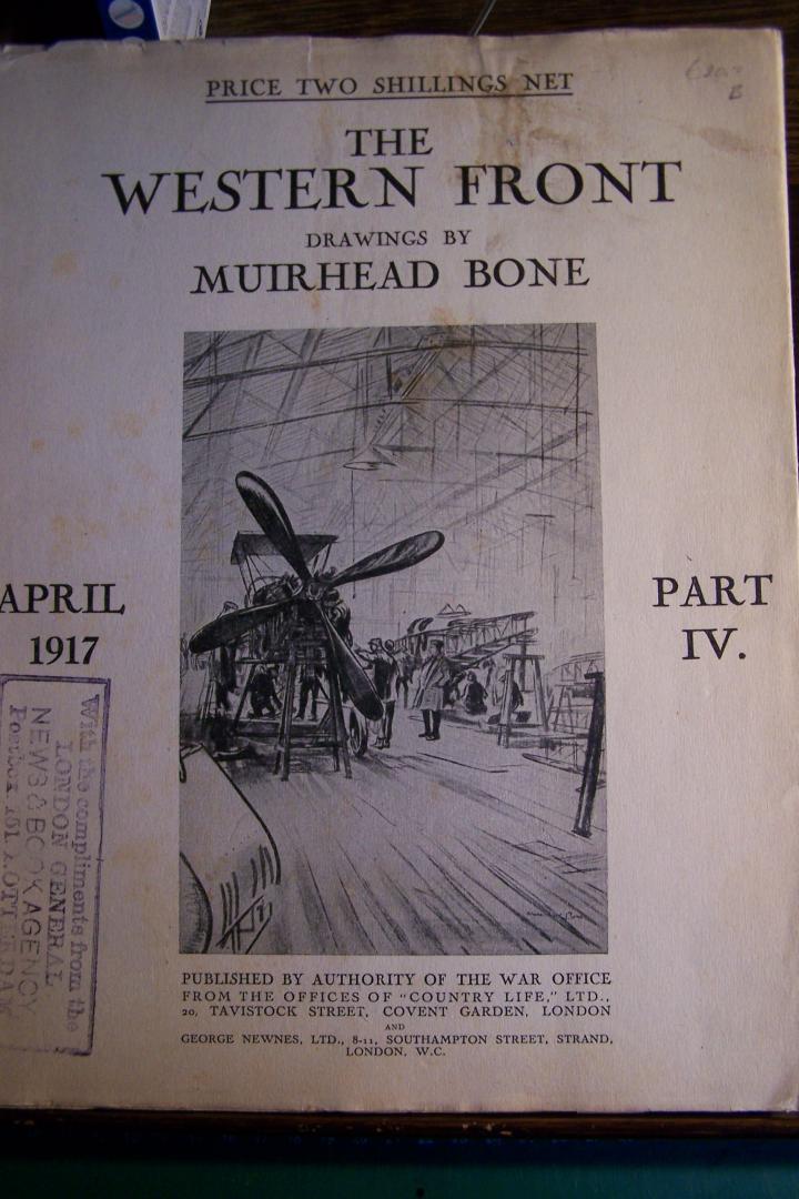 Muirhead Bone, Sir David - The Western Front,  april  1917  part  IV.