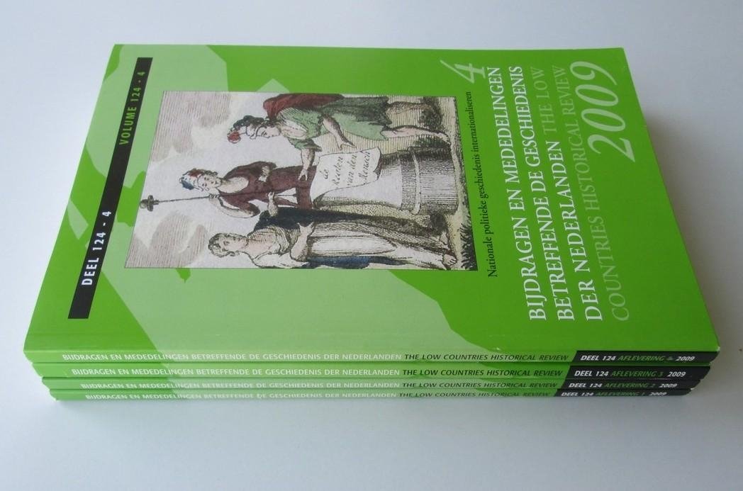 Karel Davids [e.a., red.] - BMGN: Bijdragen en Mededelingen betreffende de Geschiedenis der Nederlanden 2009 - The Low Countries Historical Review : Volume / Deel 124 Aflevering 1 t/m 4 compleet