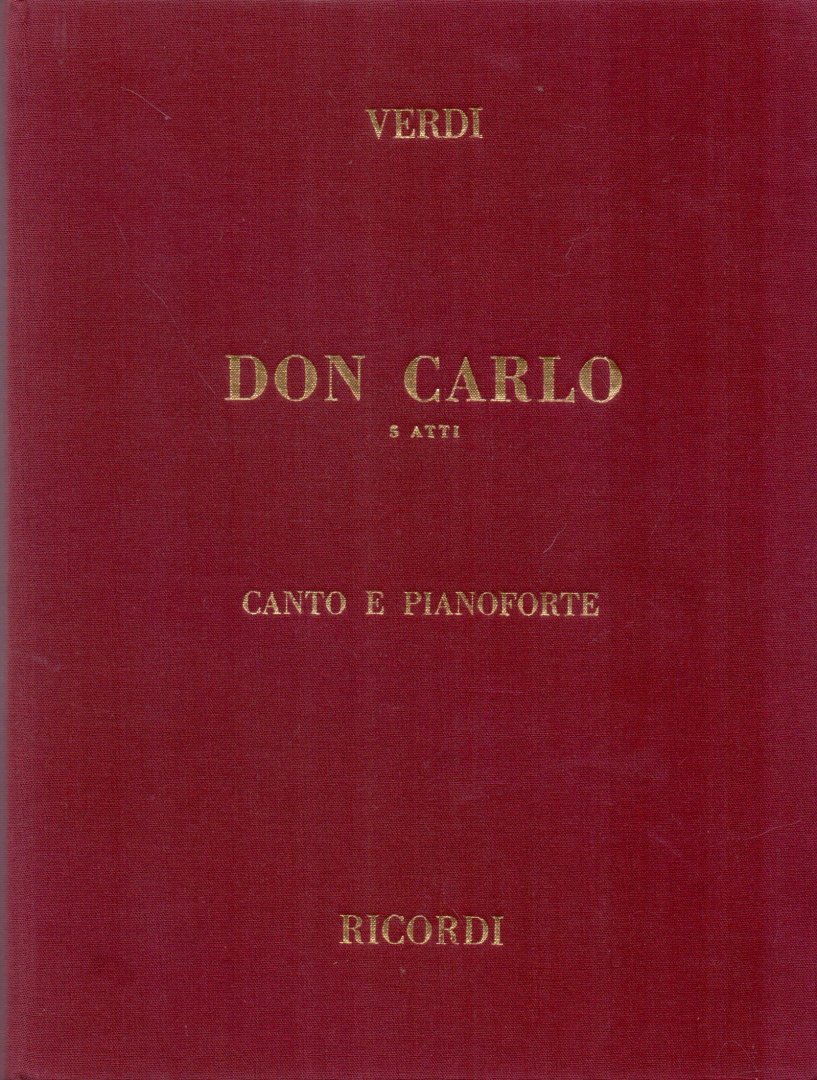 Verdi, Giuseppe (ds1283) - Don Carlo