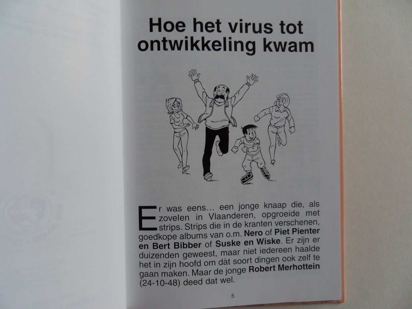 Merhottein, Robert [ pseudoniem Merho ]. - Merho op Post. [ Genummerd exemplaar 651 / 1825 ].