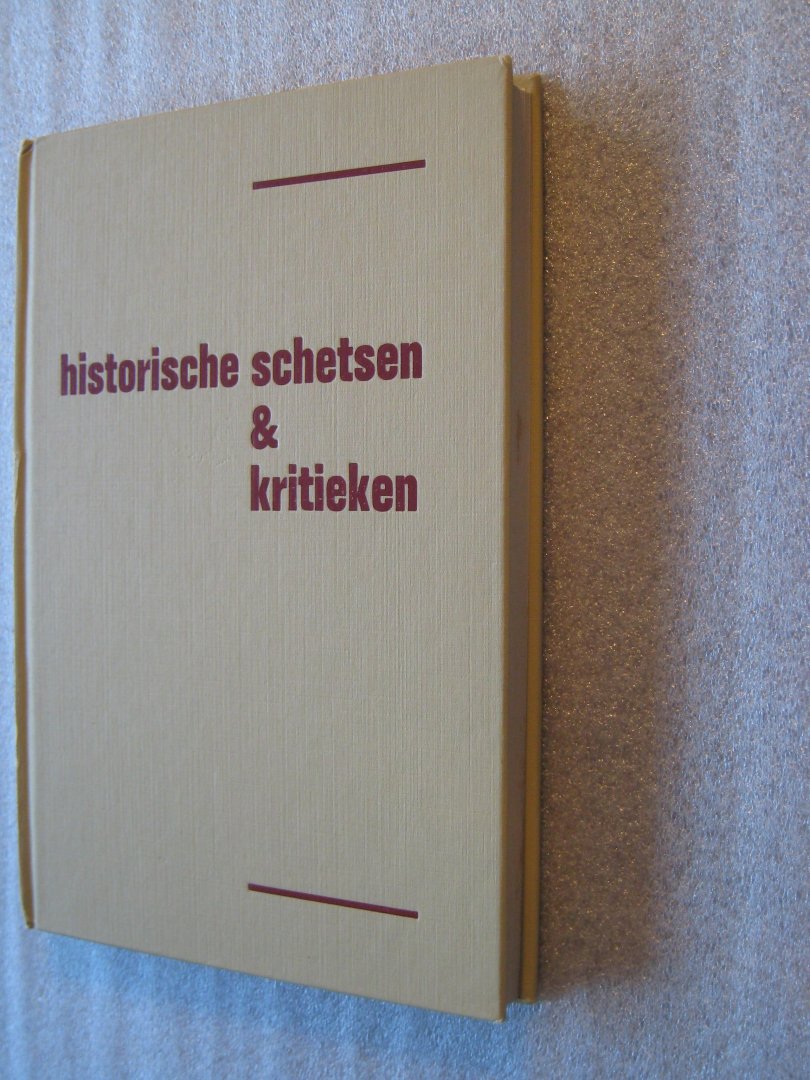 Heijningen, Mr.L. van - Historische schetsen en kritieken