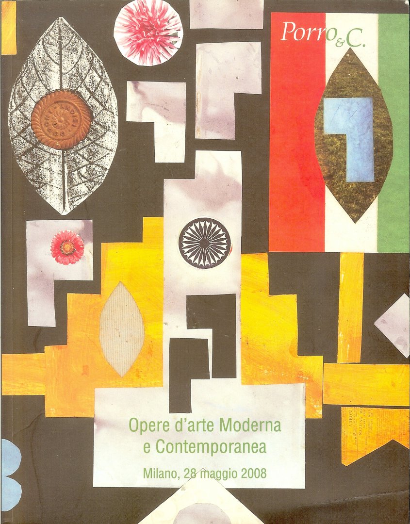 Porro & C / Art consulting - Opere d'arte moderna e contemporanea / Opere da una collezione Emiliana / Prima sessione di vendita Asta 46 / Milano 28 maggio 2008 / Lot 1-175
