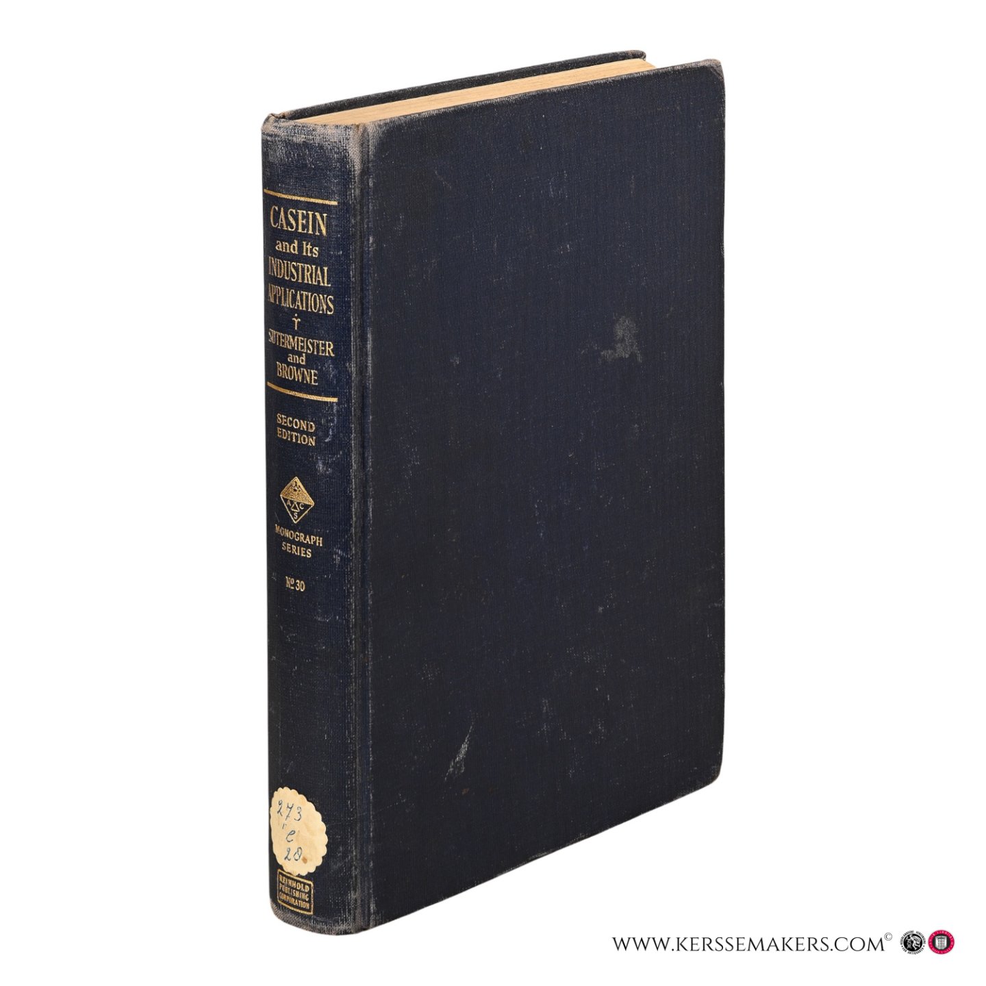 Sutermeister, Edwin / Browne, Frederick L. - Casein and Its Industrial Applications.