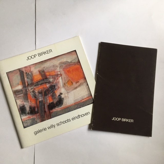 Wingen, Ed - Joop Birker - Catalogus met nog twee losse uitinodigingen voor exposities (zie foto's)