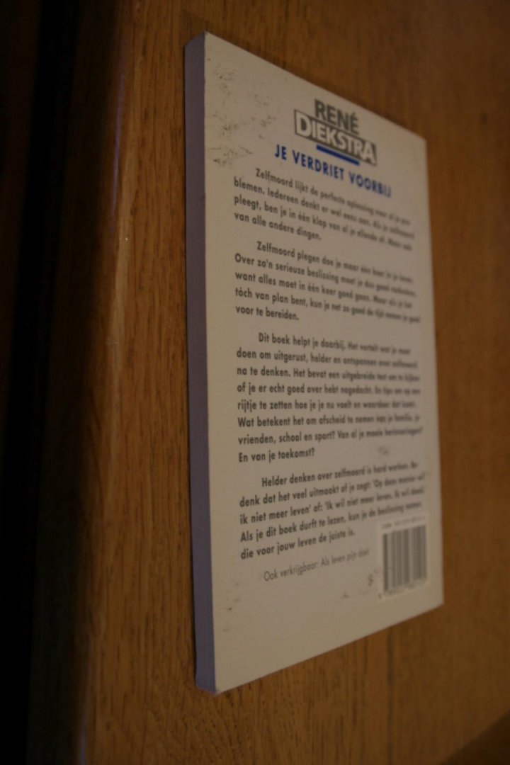 Diekstra - Je verdriet voorbij, een denkwijzer over zelfmoord, voor jongeren en de mensen om hen heen