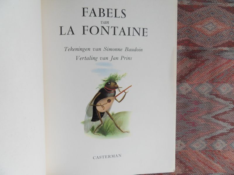 Fontaine, J. de la. -  Prins, Jan [vertaling]. - Fabels van La Fontaine.