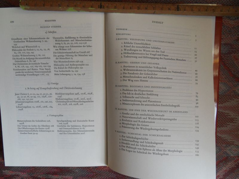 Hiebel, Friedrich. - Rudolf Steiner im Geistesgang des Abendlandes.