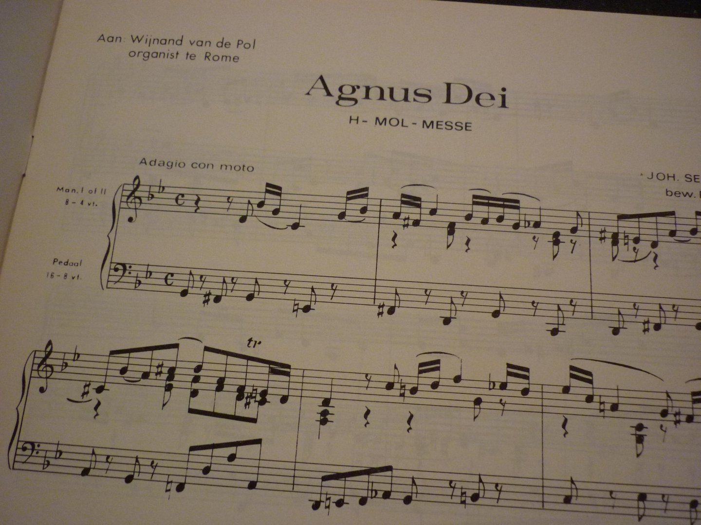 Bruin; Bram - Agnus Dei uit H moll messe  /  Andante uit Concerto 12 - op.7 - no. 6
