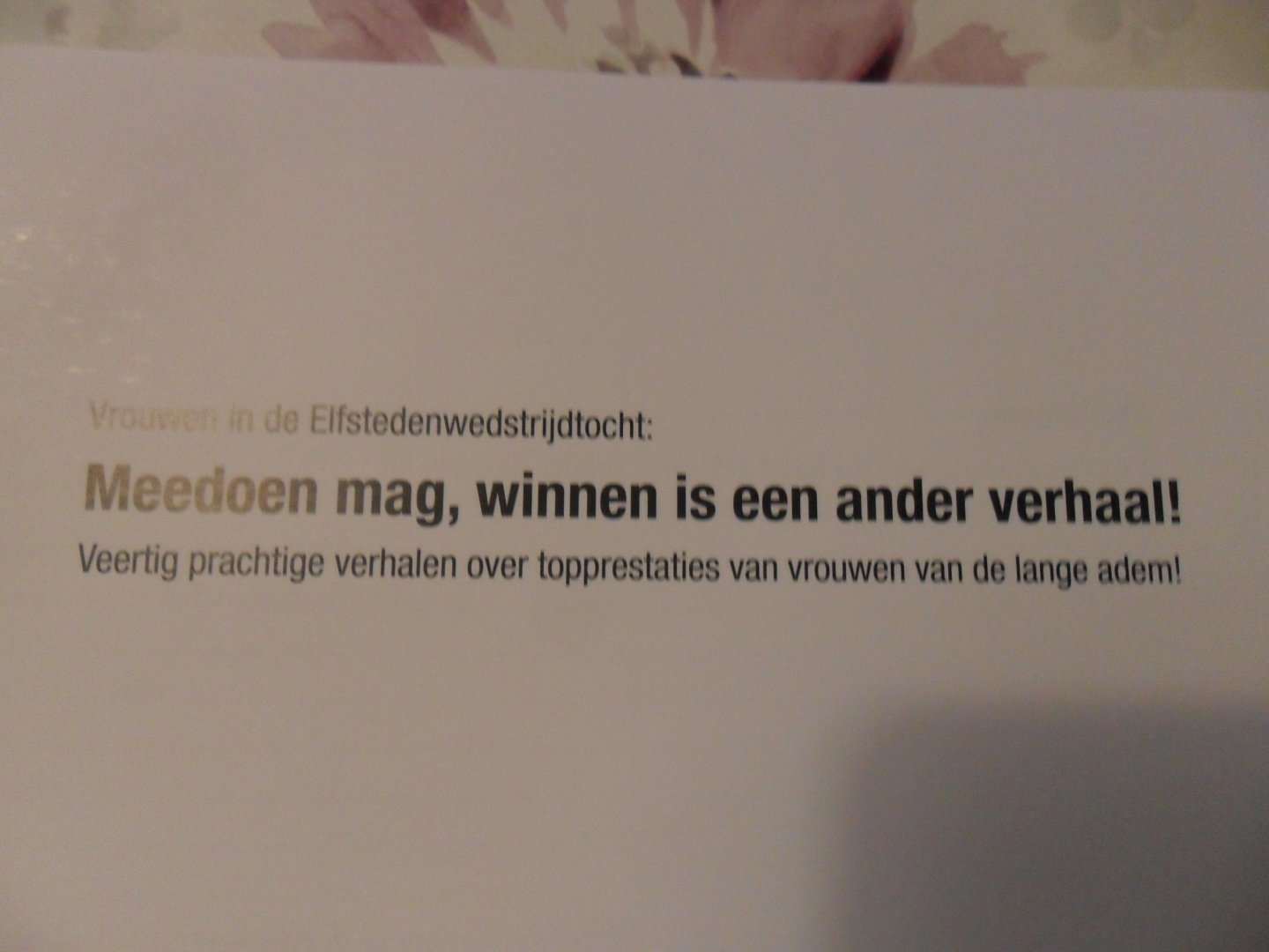 Hilberts Mark - Deelnemen mag... winnen is een ander verhaal!