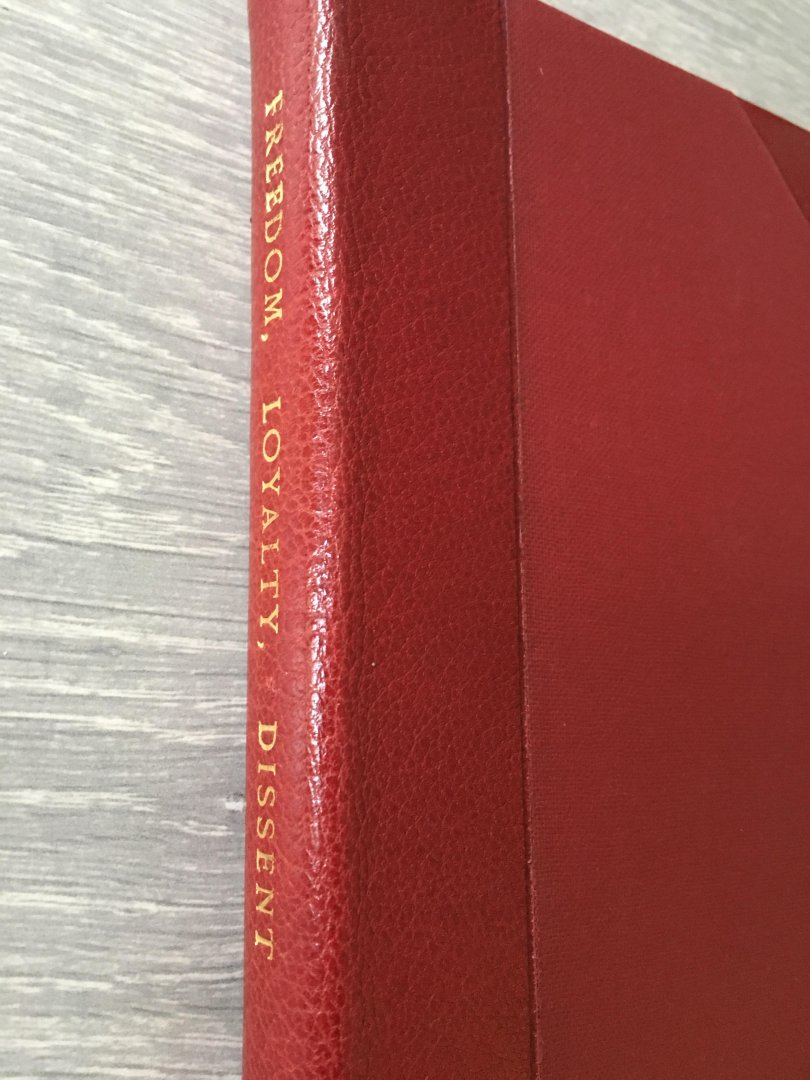 Henry Steele Commager - Freedom Loyalty Dissent