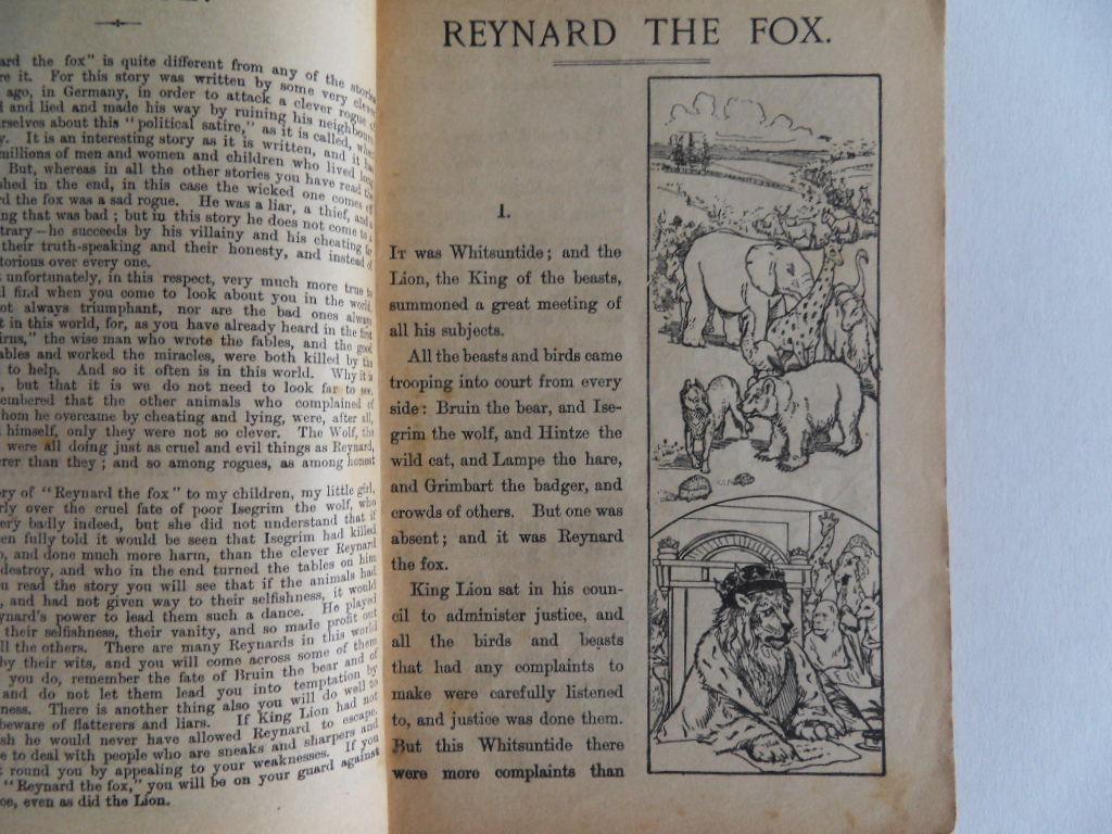 Stead, W.T. (edited by). - The Adventures of Reynard the Fox. - With 200 original illustrations. - Books for the Bairns. - V.