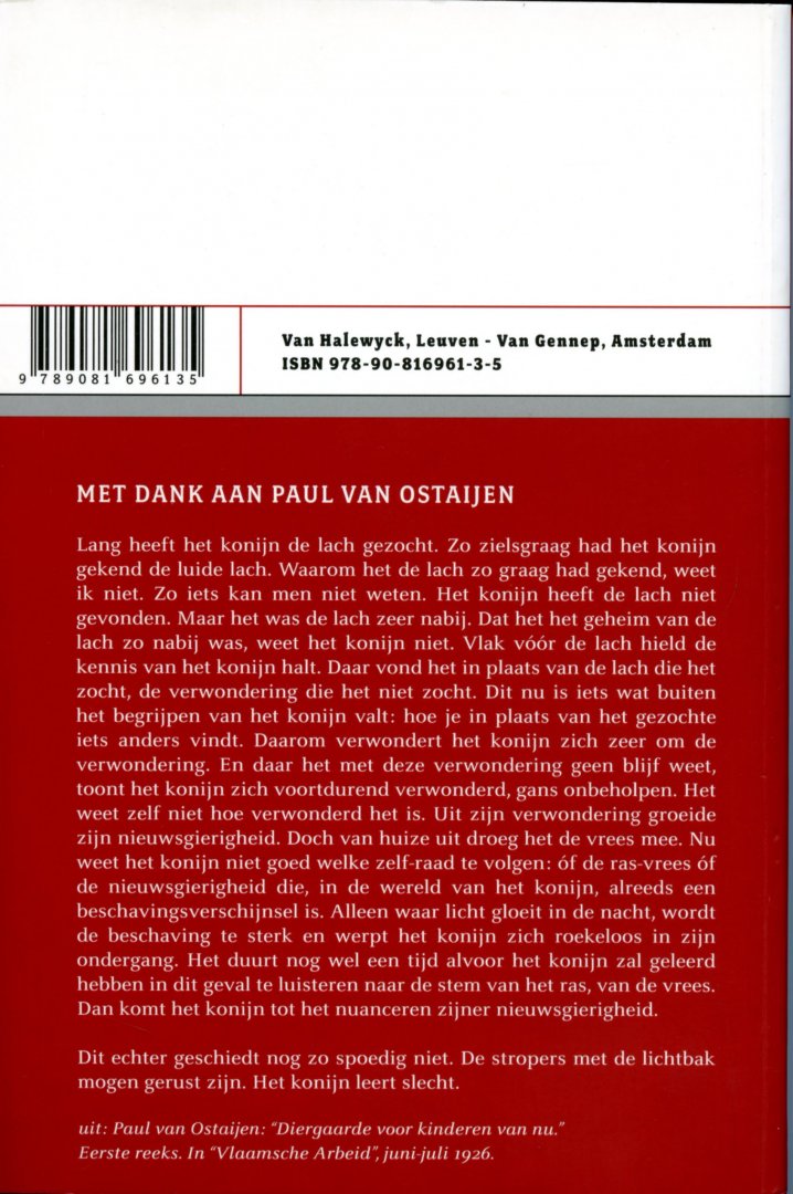 Deleu, Jozef - Het liegend Konijn. Tijdschrift vooe hedendaagse Nederlandstalige poëzie. jrg. 10 nr. 2 (Oktober 2012)