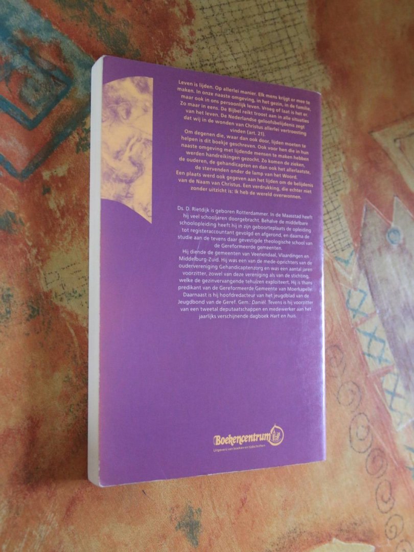 Rietdijk, Ds. D. - Niet klagen......