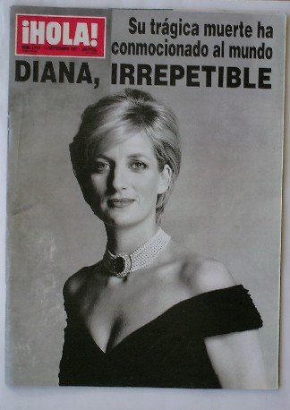 red. - Hola. Magazine. (Diana Princess of Wales).
