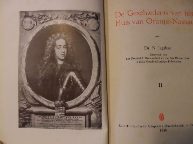 Japikse N. - De geschiedenis van het huis van Oranje-Nassau