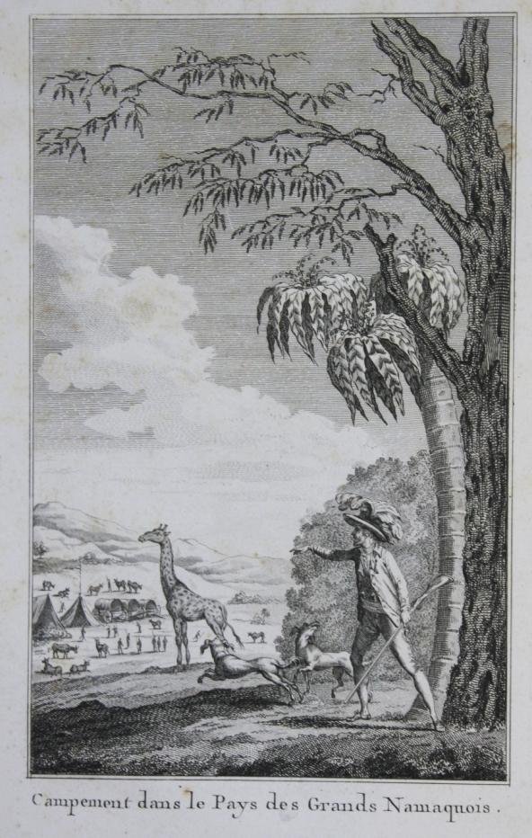 Le Vaillant, Francois - Voyage dans l'intérieur de l'Afrique, par le Cap de Bonne-Espérance. Dans les années 1780, 81, 82, 83, 84 & 85