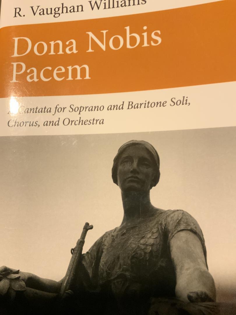 Vaughan Williams, Ralph - Dona Nobis Pacem / A Cantata for Soprano and Baritone Soli, Chorus and Orchestra/ Vocal Score