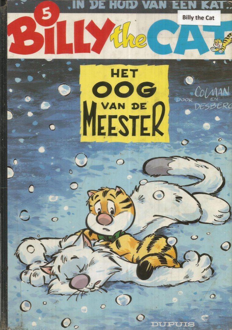 Colman & Desberg - Billy the Cat 5 - Het oog van de meester