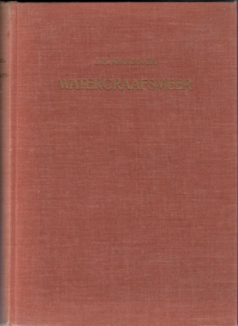Kruizinga, J.H. (m.m.v. L. Janszen & A.A. Kok); W. van Laar (inleiding) - Watergraafsmeer. Eens een parel aan de kroon van Amsterdam