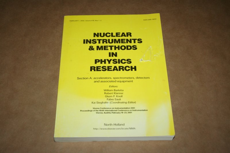 Barletta, Klanner, Knoll, Sauli & Siegbahn - Nuclear Instruments & Methods in Physics Research