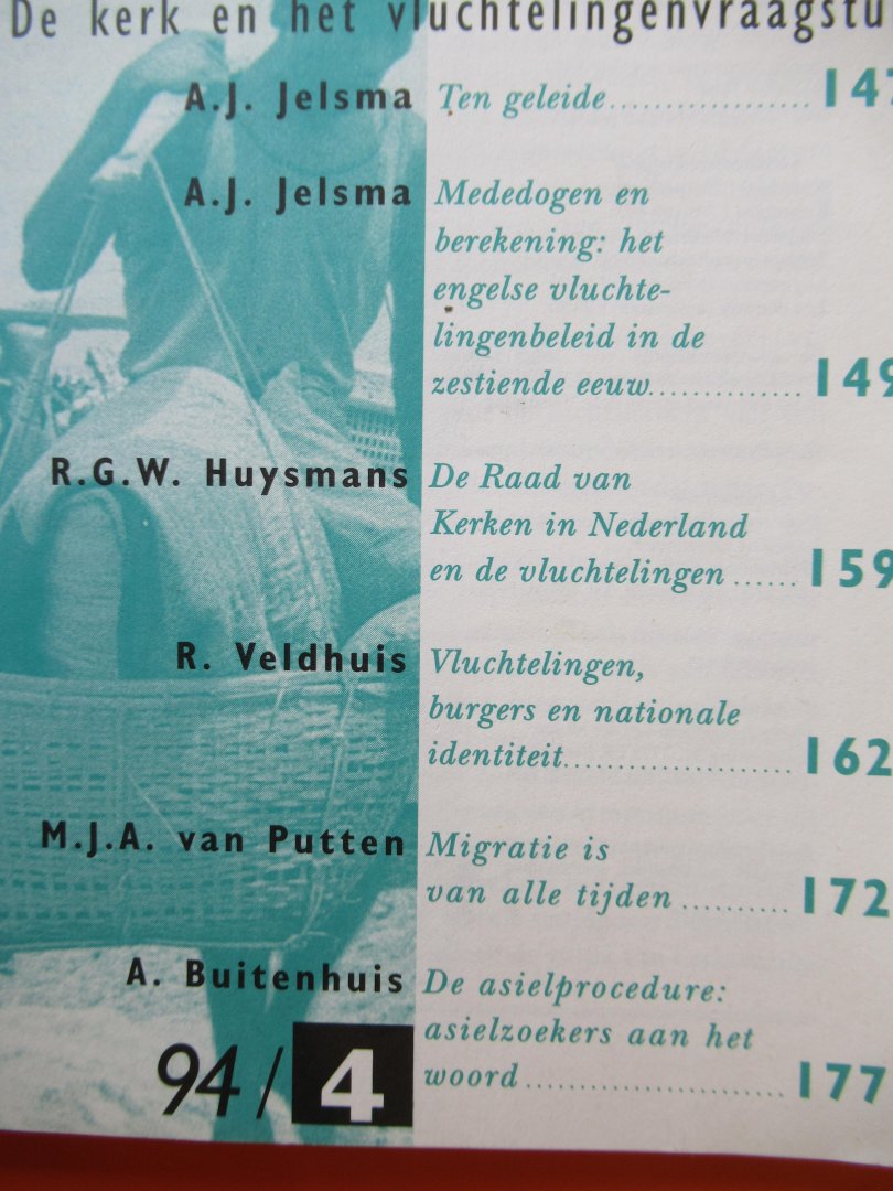 Jelsma Huysmans Veldhuis e.a. - Gereformeerd theologisch tijdschrift 1994/4