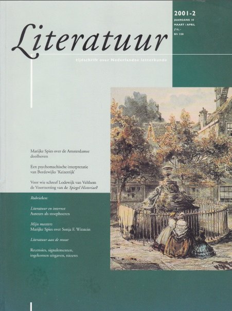 Oostrom, F.P. van e.a. (redactie) - Literatuur 2001/2, tijdschrift over Nederlandse letterkunde