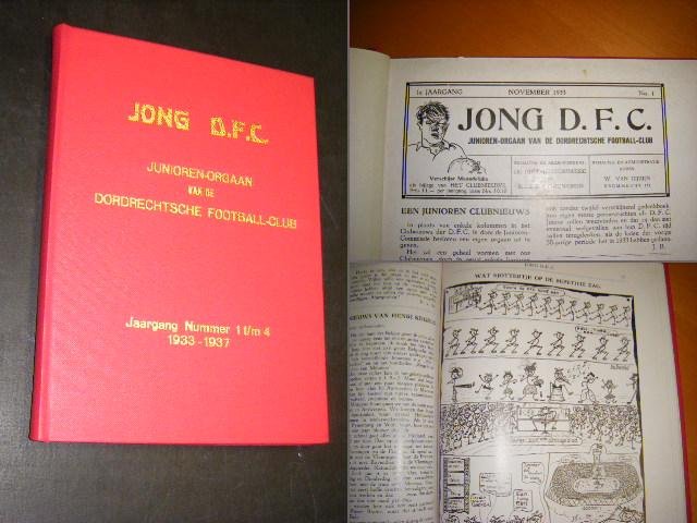 redactie - Jong D.F.C. Junioren-orgaan van de Dordechtsche Football-club. Jaargang Nummer 1 t/m 4 1933-1937