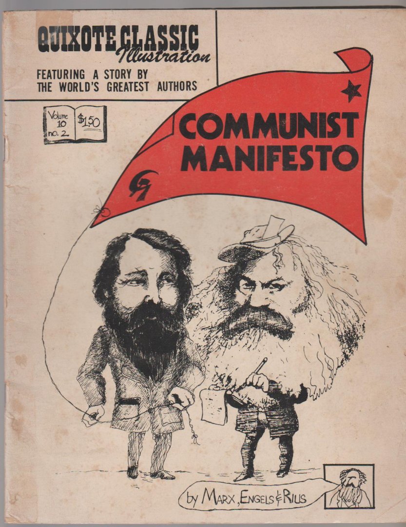 Marx,Engels,Rius - Quixote Classic Illustration vol.10 no.2 Communist Manifesto