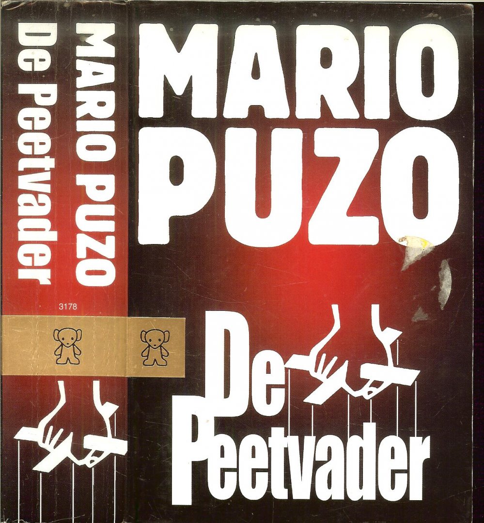 Puzo, Mario.  (New York, 15 oktober 1920 - 2 juli 1999) is de schrijver van de beroemde Godfather-serie  Vertaling J van Wijk - De Peetvader  50-Jarigjubileum uit gave van Zwartebeertjes  serie No 3178