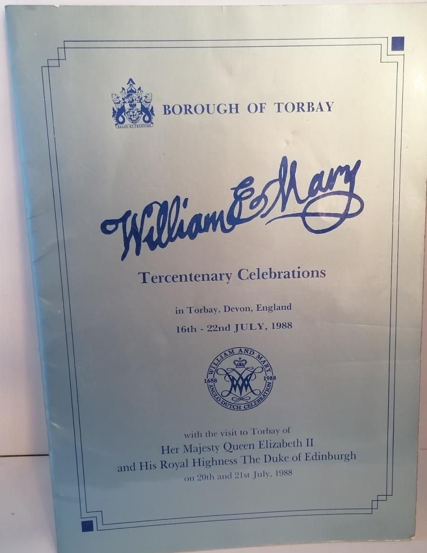 Denis Reid -Mayor of Torby - William & Mary Tercentenary Anglo-Dutch elebrations 1688-1988