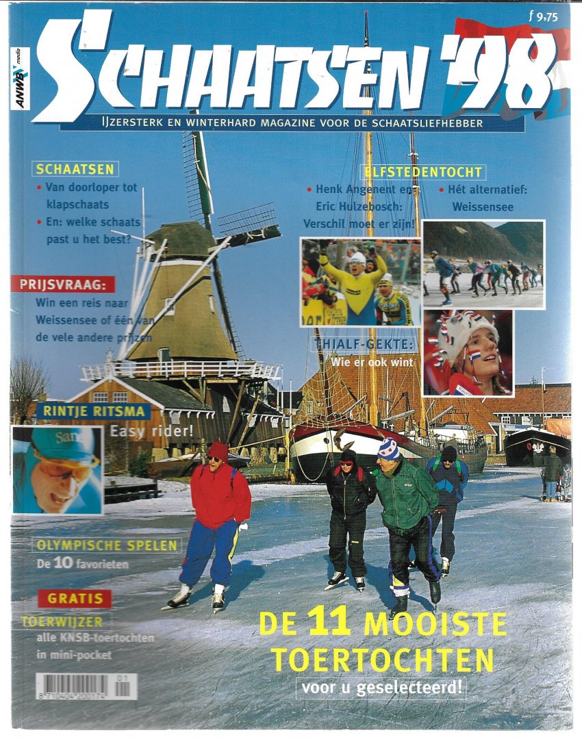Diverse - Schaatsen '98 t/m 2011 diverse nummers -IJzersterk en winterhard magazine voor de schaatsliefhebber