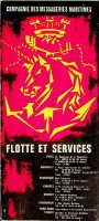 Compagnie des Messageries Maritimes - Brochure Compagnie des Messageries Maritimes 1963